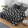 Imagem de Conjunto de Edredom Pamnest Queen - Estampa Polka Dots Retro (3 Peças)