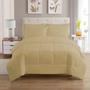 Imagem de Conjunto de edredom Sweet Home Collection de 7 peças Camel King Size