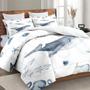Imagem de Conjunto de edredom WeCozy Queen Size com 2 fronhas Ocean Animal