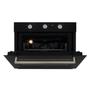 Imagem de Conjunto de Embutir Fischer com Forno Elétrico 50l com Air Fryer + Micro-ondas 25l com Dourador + Cooktop 5 Bocas Tripla Chama Linha Infinity 220v
