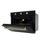 Imagem de Conjunto de Embutir Fischer com Forno Elétrico 50l com Air Fryer + Micro-ondas 25l com Dourador + Cooktop 5 Bocas Tripla Chama Linha Infinity 220v