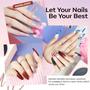 Imagem de Conjunto de Esmaltes em Gel Modelones - 40 Unidades com 36 Cores, Base e Top Coat