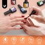 Imagem de Conjunto de Esmaltes em Gel VANREESA - 21 Cores + Base e Top Coat (24 Unidades)