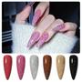 Imagem de Conjunto de Esmaltes GAOY com Glitter Refletivo - 6 Cores (7,3 mL)