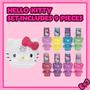 Imagem de Conjunto de esmaltes Townley Girl Hello Kitty, pacote com 8 e secadora