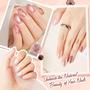 Imagem de Conjunto de Esmaltes Veganos AZUREBEAUTY - 8 Cores com Efeito Jelly Shimmery