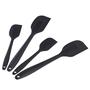 Imagem de Conjunto de Espátulas de Silicone Antiaderente Amazon Basics - Resistente ao Calor