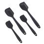 Imagem de Conjunto de Espátulas de Silicone Antiaderente Amazon Basics - Resistente ao Calor