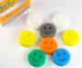 Imagem de Conjunto de esponjas Scrub Daddy 8ct resistente a odores sem arranhões