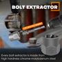 Imagem de Conjunto de Extrator de Parafusos ACROTOL - 26 Peças - Extrator de Parafuso Espiral