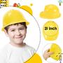 Imagem de Conjunto de Fantasia de Trabalhador da Construção Civil Infantil com Chapéu e Colete