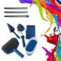 Imagem de Conjunto de ferramentas de pintura EH Blue com espuma, PP e material de alumínio