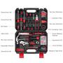 Imagem de Conjunto de Ferramentas Eastvolt Home Repair - 128 Peças com Caixa de Armazenamento