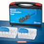 Imagem de Conjunto de ferramentas Everest EasyJack com terminação de velocidade angular de 90 com 20 conectores RJ45 Cat6 Keystone