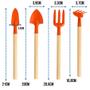 Conjunto de Ferramentas Para Jardinagem e Horta Com 4 Peças - Western Imagem de Conjunto de Ferramentas Para Jardinagem e Horta Com 4 Peças
