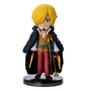 Imagem de Conjunto De Figuras De Ação De Uma Peça De Anime Kawaii 9 Peças Luffy Roronoa Zoro 7 Cm Modelo De