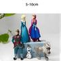 Imagem de Conjunto de Figuras de Ação Frozen - Anna, Elsa, Kristoff, Sven e Olaf em PVC