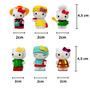 Imagem de Conjunto De Figuras De Ação Hello Kitty 6 Peças 5 Cm Boneca Sanrio Decoração De Bolo Brinquedo De