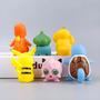 Imagem de Conjunto de Figuras Kawaii Pokémon - Pikachu, Psyduck, Squirtle, Jigglypuff e Bulbasaur