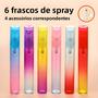 Imagem de Conjunto De Frascos De Spray De Perfume 8ML 6pcs 4 Acessórios Frascos Recarregáveis com Funil E