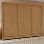 Imagem de Conjunto de Guarda-roupa 3 Portas 4 Gavetas Nice com Pése Cômoda 6 Gavetas Mdp/mdf Maggiore New