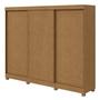 Imagem de Conjunto de Guarda-roupa 3 Portas 4 Gavetas Nice com Pése Cômoda 6 Gavetas Mdp/mdf Maggiore New