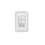 Imagem de Conjunto de Interruptor 2 Teclas Simples 10a Com Tomada 2p + T 10a Pial Pop Branco Legrand
