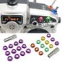 Imagem de Conjunto De Interruptor De Controle De Rádio De 7 Cores 12pcs Com Chave Para RadioLink Futaba JR