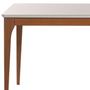 Imagem de Conjunto de Jantar Mesa com Vidro 4 Cadeiras Ella - Natural c/ Off White