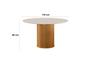 Imagem de Conjunto de Jantar Mesa Dara 1,10 X 1,10 Tampo Mdf/vidro com 4 Cadeiras Catar