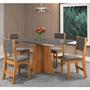 Imagem de Conjunto de Jantar Mesa Retangular Sense com 4 Cadeiras Sol