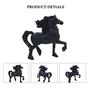 Imagem de Conjunto de jogos de figuras de animais MODEBESO Realistic Horse Kids Gift