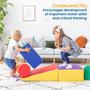 Imagem de Conjunto de Jogos ECR4Kids SoftZone Climb and Crawl com Blocos de Construção