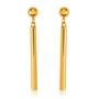 Imagem de Conjunto de joias West Coast ELYA Gold Tone Cylinder Bar Colar