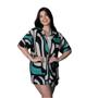 Imagem de Conjunto de Kimono com Short de Viscose Feminino TM M