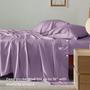 Imagem de Conjunto de lençóis Bedsure California King Cooling Rayon Bamboo Lilac