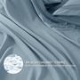 Imagem de Conjunto de lençóis Bedsure GentleSoft Deep Pocket King Mineral Blue