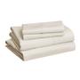Imagem de Conjunto de Lençóis King Amazon Basics - Microfibra Leve Bege