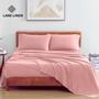 Imagem de Conjunto de Lençóis Queen LANE LINEN 100% Algodão Orgânico - Rose Dawn