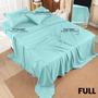 Imagem de Conjunto de lençóis Utopia Bedding, microfibra totalmente escovada, 4 peças