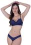 Imagem de Conjunto de Lingerie Básico Calcinha e Sutiã Liso com Bojo - c3 CONJUNTO BÁSICO