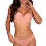Imagem de Conjunto de Lingerie Básico Sutiã com Bojo