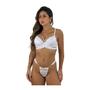 Imagem de Conjunto de Lingerie Calcinha Confortavel Sutia Bojo Branco