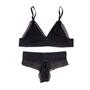 Imagem de Conjunto de Lingerie Calcinha Renda e Sutiã Sem Bojo Elegante e Confortável