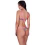 Imagem de Conjunto de Lingerie com Bojo e Renda Onça e Vaquinha Animal Print- RAISSA