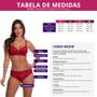 Imagem de Conjunto de Lingerie em Renda com Bojo Estilo Sedutor - VF51
