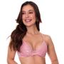 Imagem de Conjunto de Lingerie em Renda Transparente Confortável Moda de Baixo - CL4721