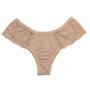 Imagem de Conjunto de Lingerie Gabriela Micro Renda Nude Sutiã Push Up