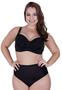 Imagem de Conjunto de Lingerie Plus Size Sutiã Reforçado e Calcinha Cós Alto - c15 CAROLINA