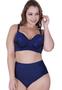 Imagem de Conjunto de Lingerie Plus Size Sutiã Reforçado e Calcinha Cós Alto - CAROLINA